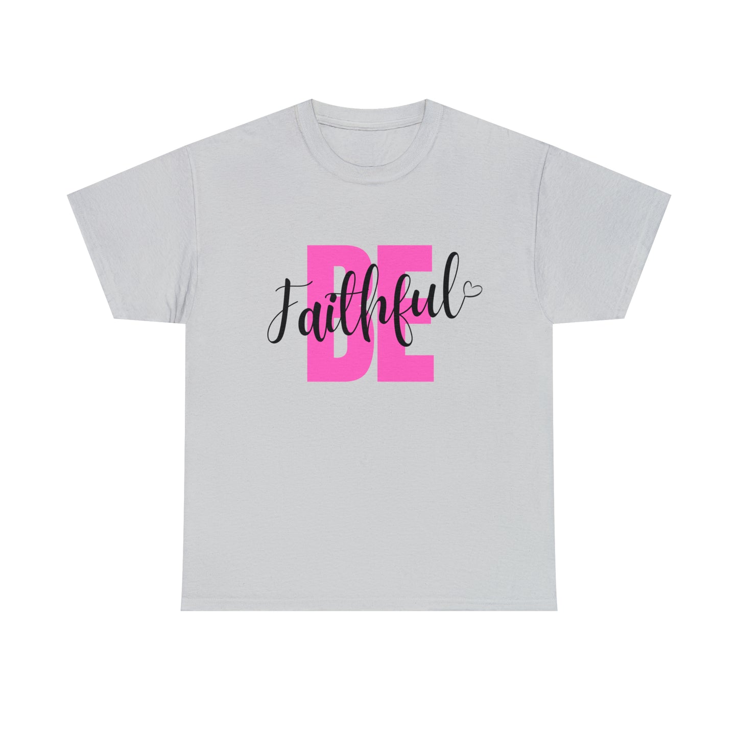 Pink Faithful Unisex Heavy Cotton Tee
