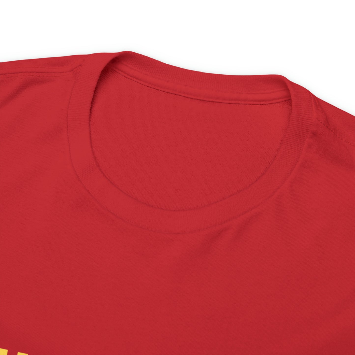 Simple Yellow Authentic Unisex Heavy Cotton Tee