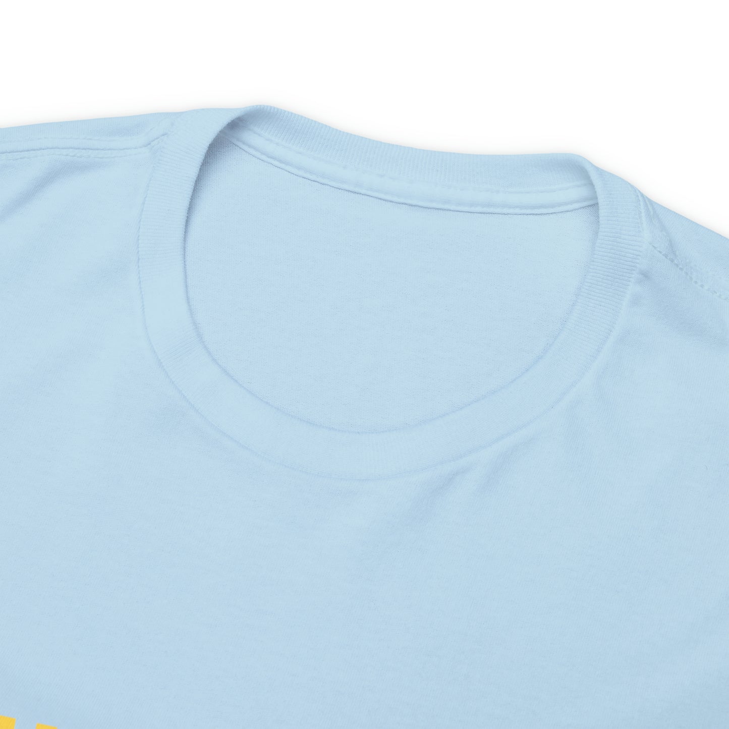 Simple Yellow Authentic Unisex Heavy Cotton Tee
