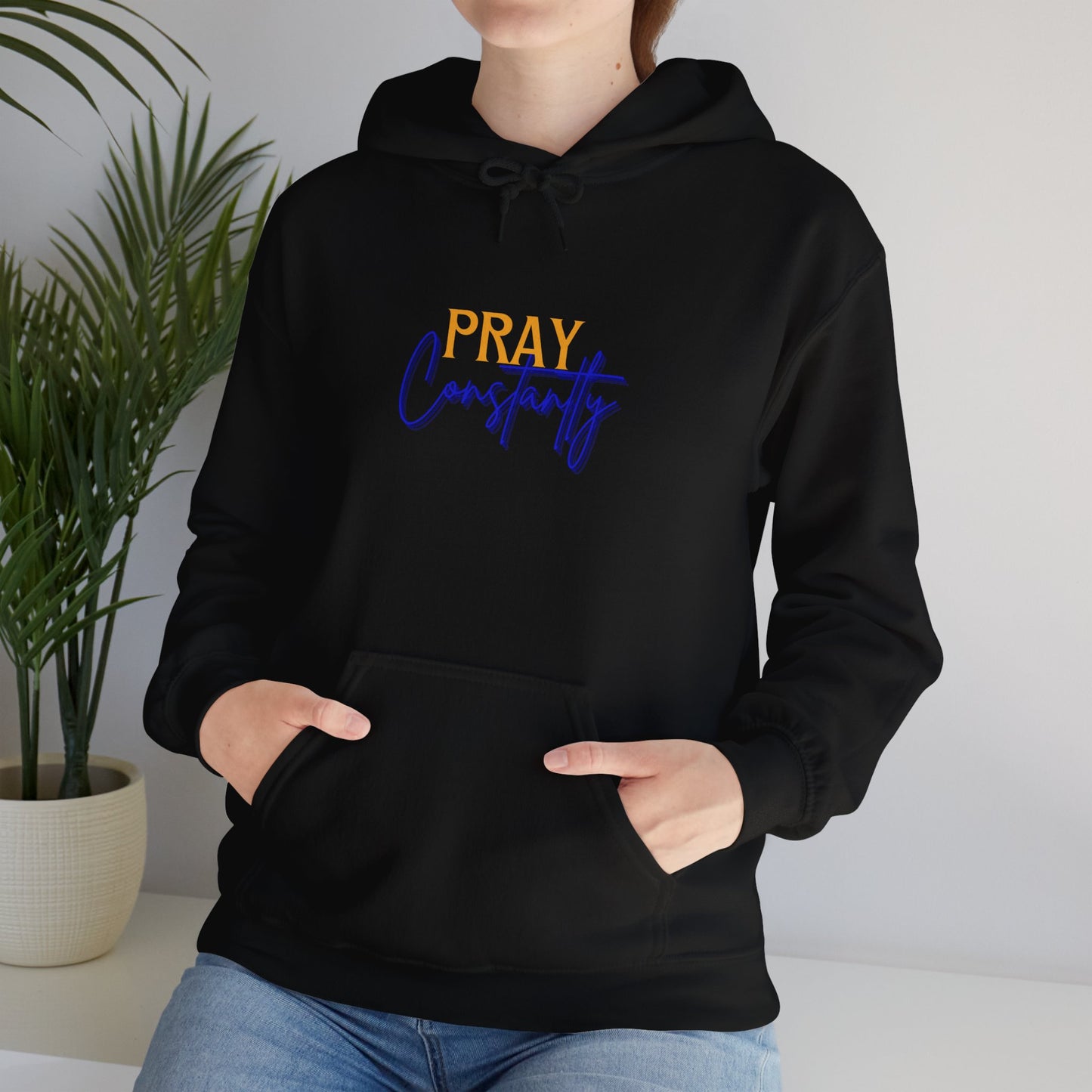 Pray Constantly hooded sweatshirt