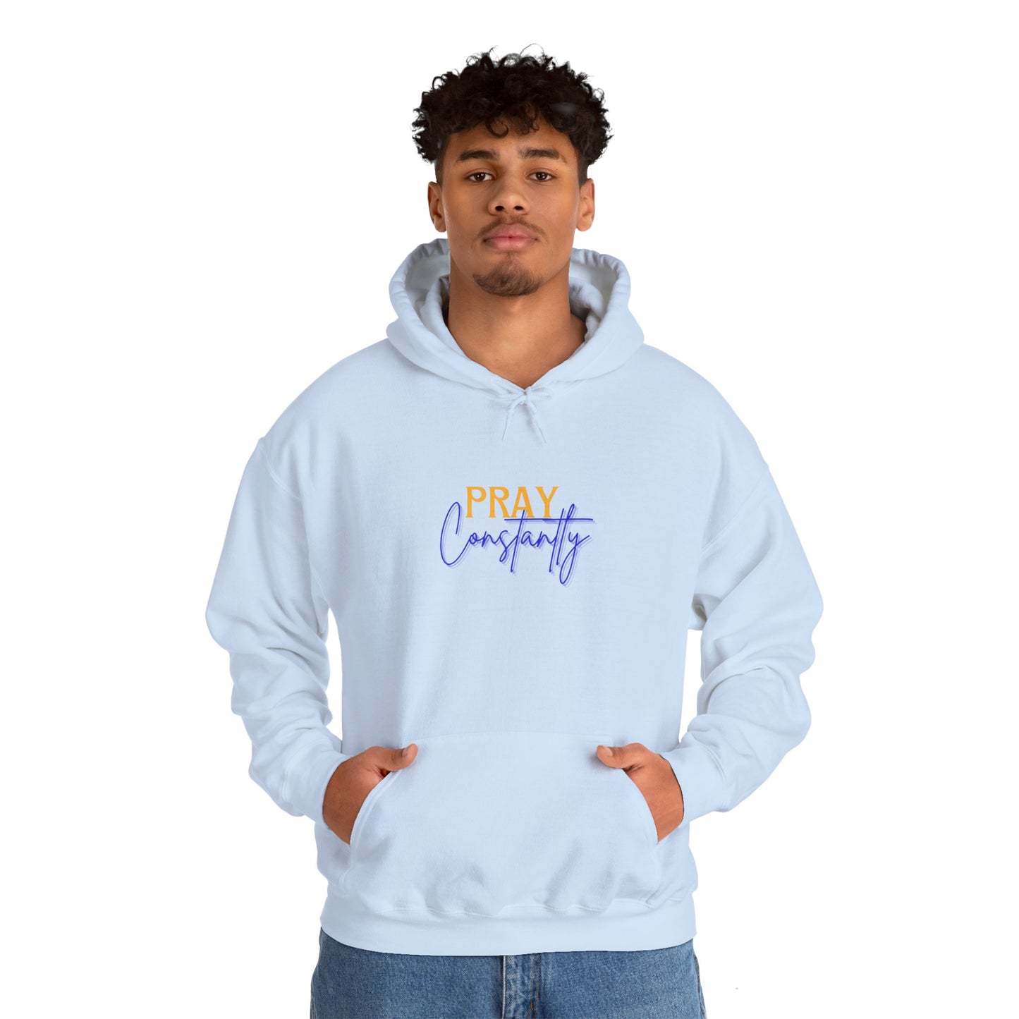 Pray Constantly hooded sweatshirt
