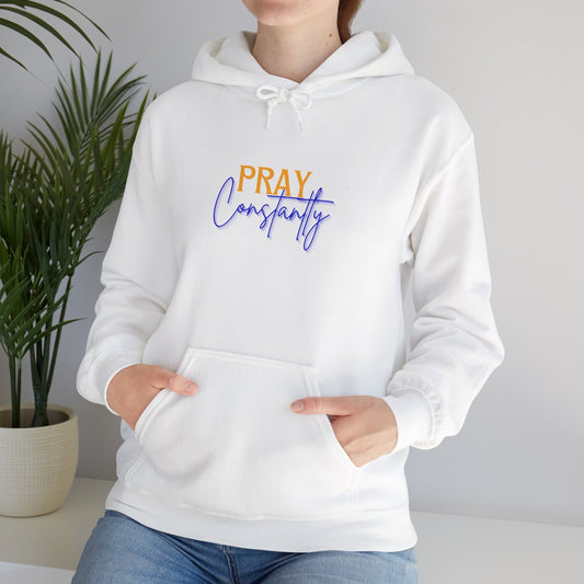 Pray Constantly hooded sweatshirt