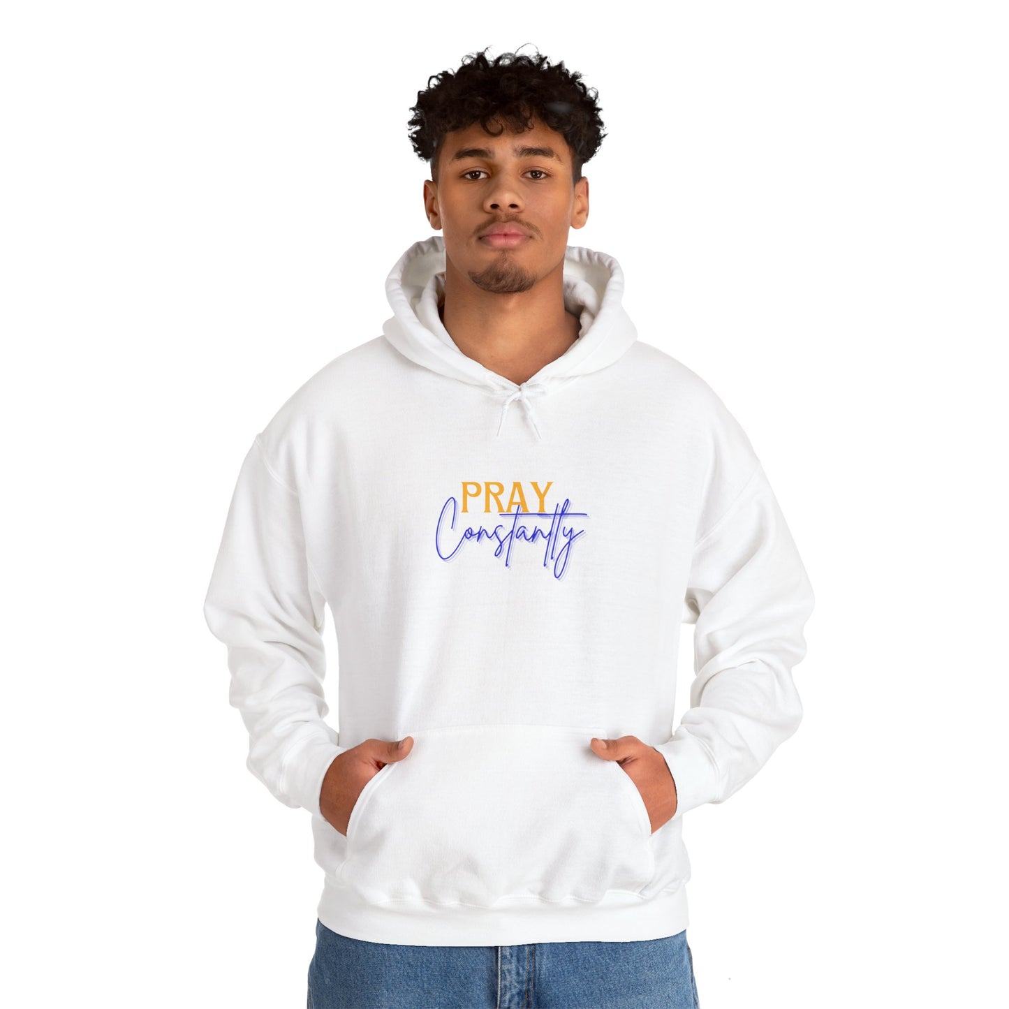 Pray Constantly hooded sweatshirt